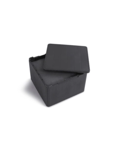 Set da giardino "claire lounge" con 2 poltrone, un divano a 3 posti e tavolo, colore grafite - keter
