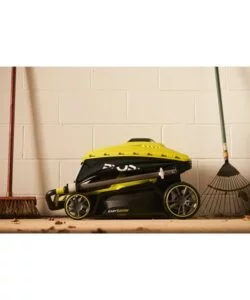 Tagliaerba a batteria ryobi "ry18lmx37a-150" taglio 37cm 18v, batteria 5.0ah inclusa