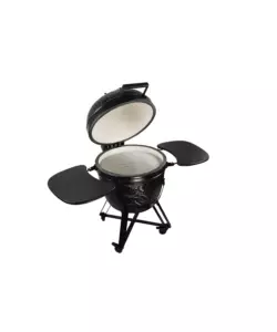 Barbecue a carbonella barbecook "kamado kamal" con telo di copertura in omaggio e griglia 53 cm