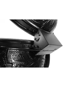 Barbecue a carbonella barbecook "kamado kamal" con telo di copertura in omaggio e griglia 53 cm
