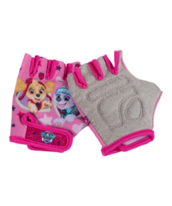 Coppia di guanti da bici "paw patrol girl" senza dita