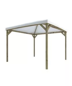Gazebo da esterno in legno 'joy pocket' 3x3 m