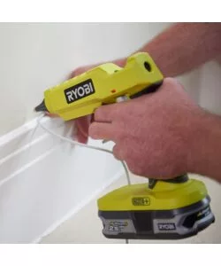 Pistola per colla a caldo a batteria ryobi "r18glu-0" 18v, solo corpo macchina