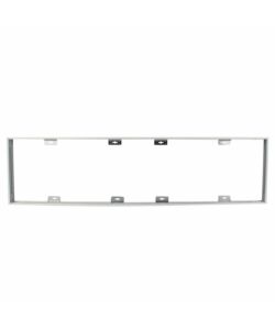 SUPPORTO IN ALLUMINIO PER MONTAGGIO A PLAFONE PANNELLI LED 30X120 CM