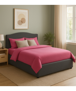 Letto matrimoniale contenitore "hill" grigio 160x190 cm