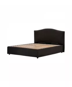 Letto matrimoniale contenitore 'hill' antracite 160x190 cm