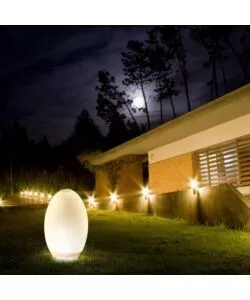 Lampada solare led rgb ricaricabile 3000k