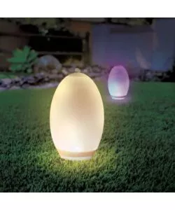Lampada solare led rgb ricaricabile 3000k