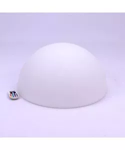 Semi sfera decorativa da esterno luminosa led rgb ricaricabile e con telecomando 50x50x26 cm