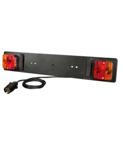 Barra ripetitrice segnaletica posteriore per targa auto 12/24 v