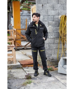 Giacca da lavoro u-power "wink" black carbon, tg s
