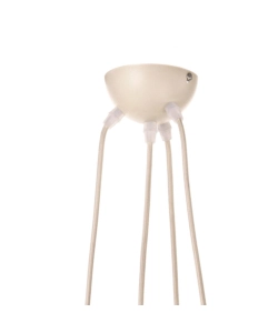 Lampada a sospensione "ninetta" multicolor, e14
