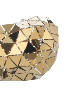 Lampada da tavolo "andromeda" nera e oro, e27