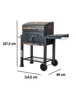 BARBECUE A CARBONE ARNOLD "PRIMO" CON GRIGLIA 41X27,5 CM