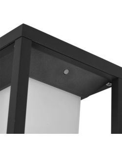 Lampada solare led con sensore di movimento h29 cm, 3000k