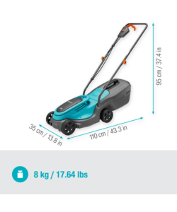 Tagliaerba a batteria gardena 'powermax 30' taglio da 30 cm 18 v solo corpo macchina