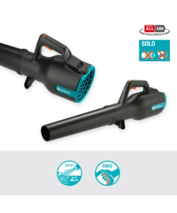 Soffiatore a batteria gardena "powerjet" 18v, solo corpo macchina