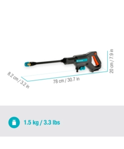 Idropulitrice a batteria a freddo 'acquaclean' 24 bar 18v, solo corpo macchina