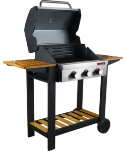 Barbecue a gas sandrigarden "oceania" 3 bruciatori 130x58x115 cm