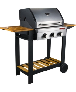 Barbecue a gas sandrigarden "oceania" 3 bruciatori 130x58x115 cm