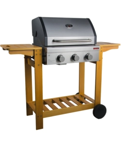 Barbecue a gas sandrigarden "australia" 3 bruciatori 130x58x105 cm