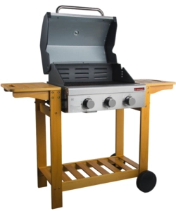 Barbecue a gas sandrigarden "australia" 3 bruciatori 130x58x105 cm
