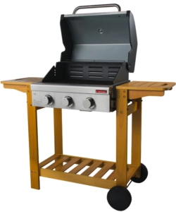 Barbecue a gas sandrigarden "australia" 3 bruciatori 130x58x105 cm