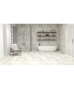 Pavimento spc 4,5 mm robust travertino vienna 2,506 mq, 5,5x457x914 mm - kimono