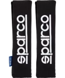 Passacintura per auto sparco nero 2 pezzi