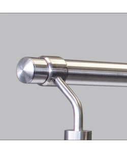 Corrimano tondo in acciaio inox da 2 metri