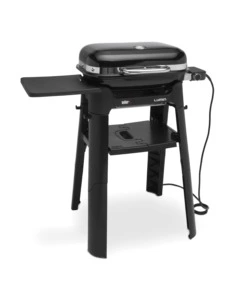 Barbecue elettrico weber "lumin compact e stand" con griglia 49,5x23,5 cm