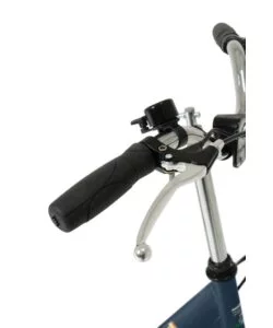 Bici elettrica e-bike city fold green nera con pedalata assistita,  autonomia 20 km  e pieghevole