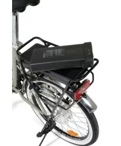 Bici elettrica pieghevole i-bike "fold green" 20" 20 km verde