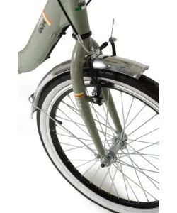 Bici elettrica pieghevole i-bike "fold green" 20" 20 km verde