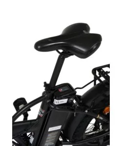 Bici elettrica pieghevole i-bike "fat kong" 20" 40 km nera