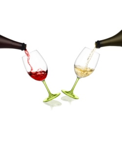 Set 4 bicchieri per vino "wineglass glamour" in policarbonato 60 cl