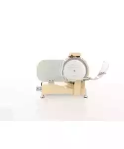 Affettatrice "ivory vintage" avorio, con lama temperata 250 mm - 140w
