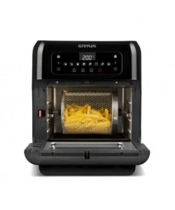 Friggitrice forno ad aria calda "friggisano" nera, 11 lt