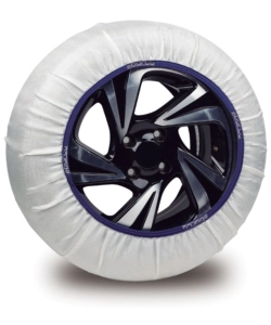 Calze Auto Calze Da Neve Speed Omologate EN 16662-1 - Per Pneumatici 185/55 R 15, Alternative Pratiche Alle Catene Catene Da Neve 205 55 R16 - 2
