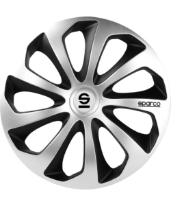 Copricerchi Sumex Alaska 14 Pollici In Argento E Nero – Eleganti E Resistenti Per La Tua Auto