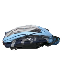 RIMORCHIO PASSEGGINO BICI 2IN1 AZZURRO - BELLELLI