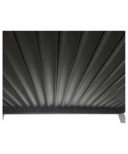 Pergola bioclimatica da esterno eurogarden "atena" in alluminio grigio antracite 3x4 m