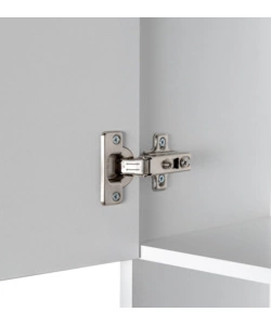 Mobile  lavatrice salvaspazio "wash" colore bianco, 64x24x190 cm
