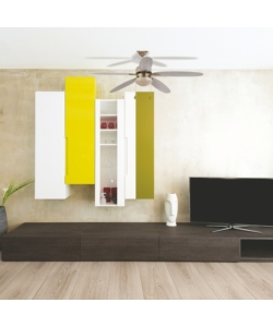 Ventilatore a soffitto "windy" rovere 60 w