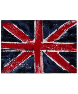 TAPPETO 'METROPOLITAN UK FLAG', 170X120 CM
