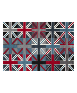 TAPPETO "METROPOLITAN UK FLAGS" MULTICOLOR, 190X133 CM