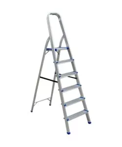 SCALA PIEGHEVOLE IN ALLUMINIO EASY SYSTEM 6 GRADINI