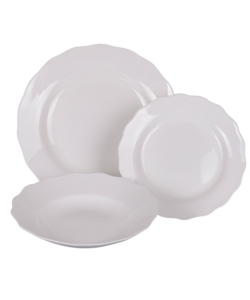 Servizio piatti 18 pezzi in ceramica Santorini – Res Design Store