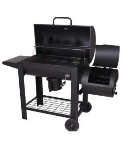 Barbecue a carbone arnold "colorado" con affumicatore 66x42 cm