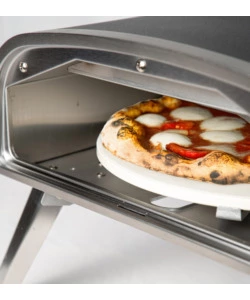 Forno pizza a gas arnold "vulcano" nero 1 pizza